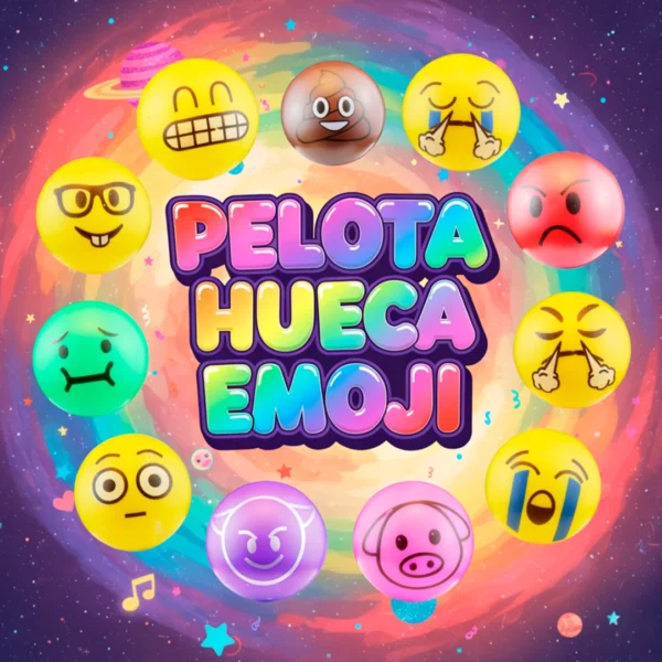 PELOTA HUECA 49MM EMOJIS
