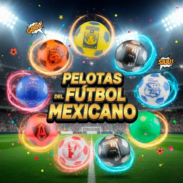PELOTA HUECA 30MM FUTBOL MEXICANO