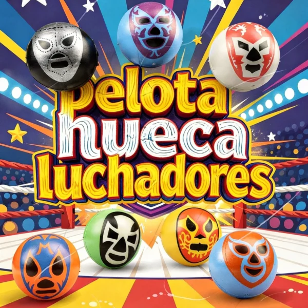 PELOTA HUECA 30MM LUCHADORES