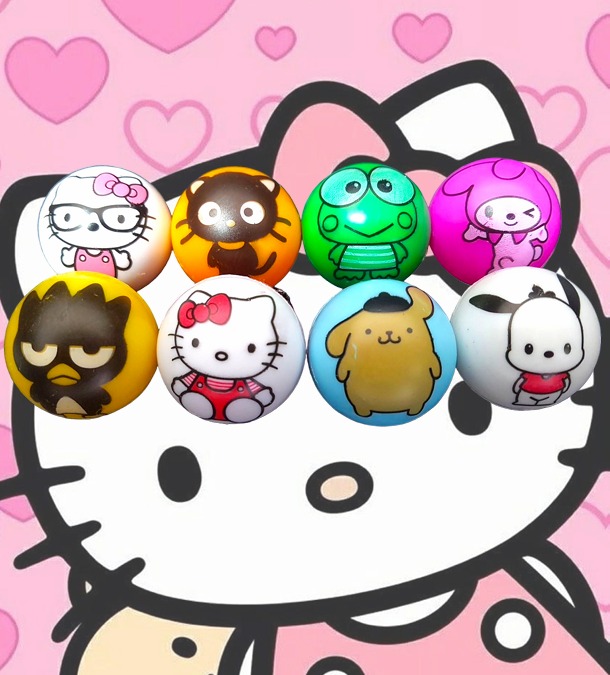 PELOTA HUECA 30MM HELLO KITTY - Imagen 2