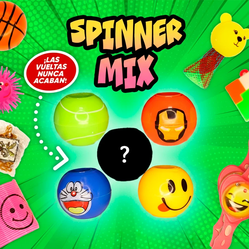 FIDGET SPINNERS MIX $10 ENCAPSULADOS