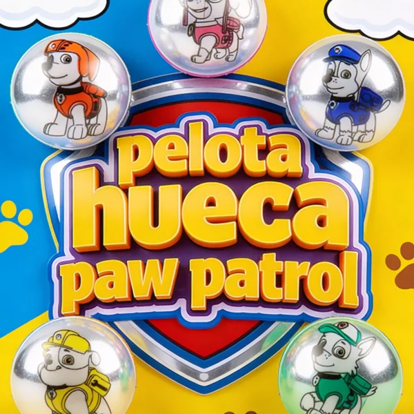 PELOTA HUECA 30MM PAW PATROL BALLS