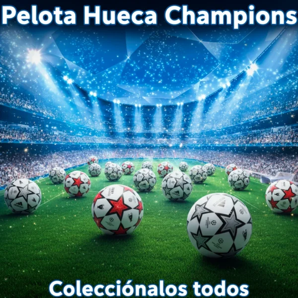 PELOTA HUECA 30MM CHAMPIONS LEAGUE