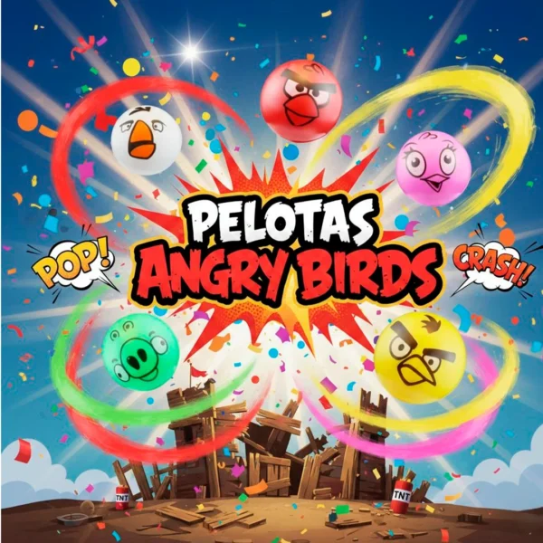 PELOTA HUECA 49MM ANGRY BIRDS