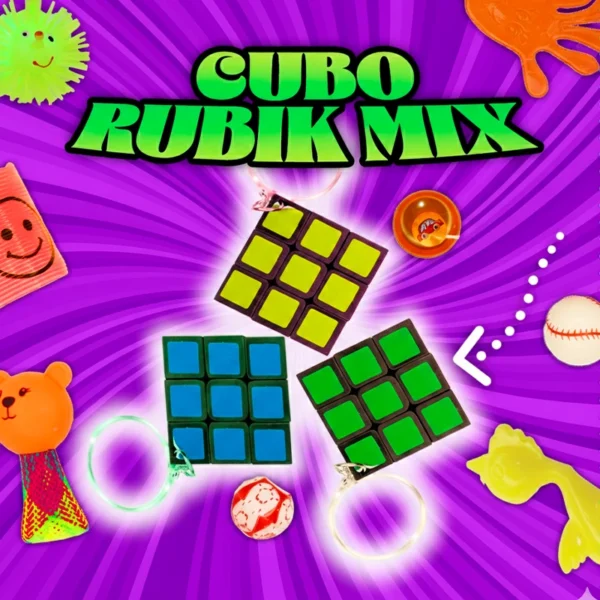 CUBOS RUBIK MIX $10 ENCAPSULADOS