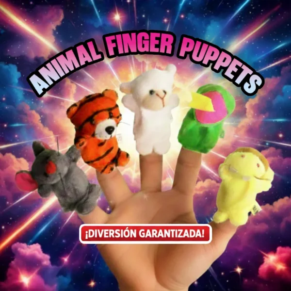 ANIMALS FINGER PUPPETS $20 ENCAPSULADOS