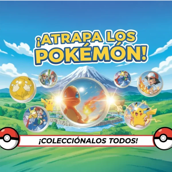 PELOTA REBOTONA 32MM POKEMON