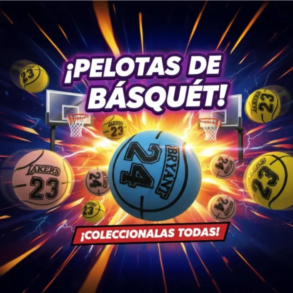 PELOTA REBOTONA 32MM BASKETBALL COLORES