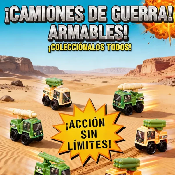 CAMIONES DE GUERRA ARMABLE