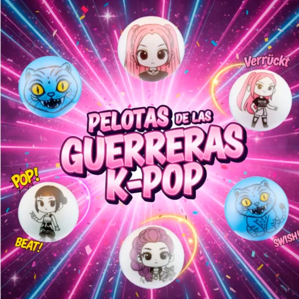 PELOTA HUECA 49MM GUERRERAS K-POP