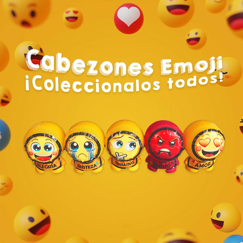 CABEZONES EMOTICONES